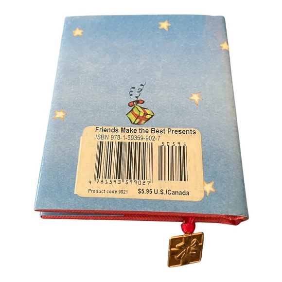 Mini Christmas Book “Friends Make The Best Presents”. NWT - Picture 3 of 3